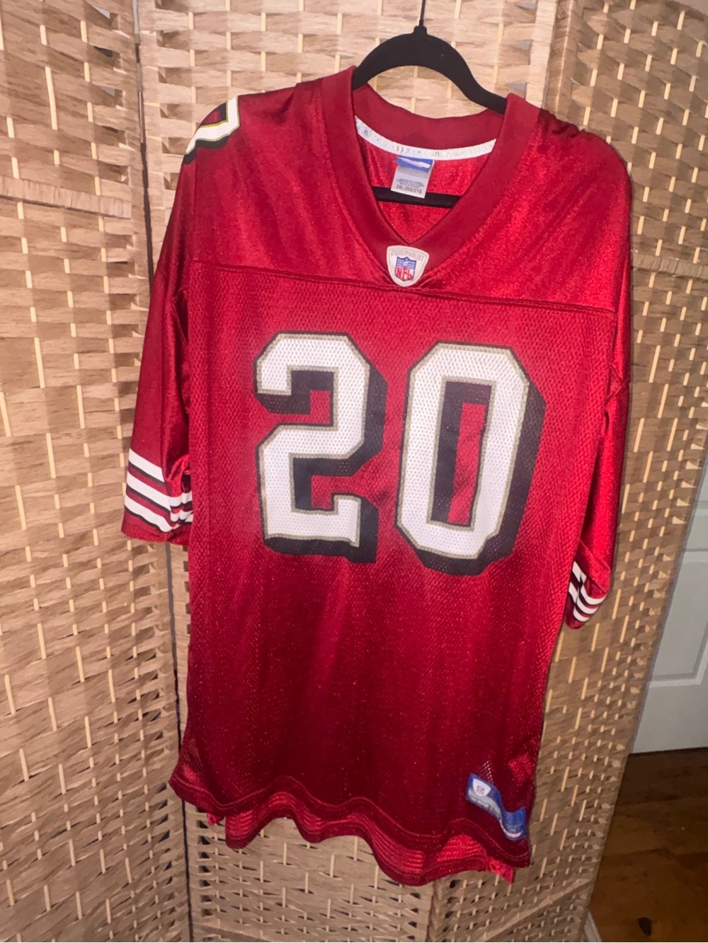 Vintage Garrison Hearst San Francisco 49ers Football Jersey #20 2XL